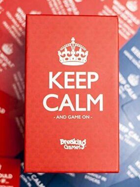 Keep Calm Card Game Breaking Games - 2016 First Edition (New/Factory Sealed/OOP)